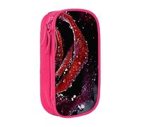JRBWTDBW Trousse à crayons Dew Rose pour étudiants, filles, garçons, grande capacité, trousse à crayons pour adultes, trousse à crayons multifonctionnelle simple et durable, rose, Taille unique,