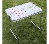 Jrcfnss Board de Tactiques de Football Pliable, Table de Tableau Blanc de Football magnétique, Carte de stratégie pour Les écoles, Les Clubs, Les compétitions et Les séances de Formation