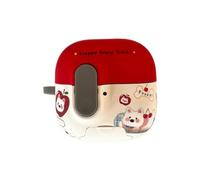 JRCYVTA Coque de protection antichoc avec crochet anti-perte pour Huawei FreeClip 2, animaux kawaii (B)