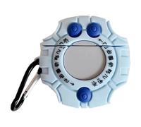 JRCYVTA Coque pour Airpods Pro 2019/Pro 2 Gen 2022, design 3D mignon dessin animé Digimon Monster Digivice, coque de protection en silicone souple pour écouteurs Apple Airpods (Airpods Pro 2)