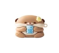 JRCYVTA Coque pour Huawei Freeclip 2, intéressant dessin animé mignon animal fruit design sans fil Bluetooth casque housse de protection en silicone pour garçons filles (D)