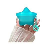 JRCYVTA Hearphone Coque de protection en silicone antichoc pour Xiaomi Redmi Buds8 Lite 2026 Motif étoile lumineuse Bleu