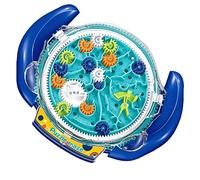 JRD&BS WINL Jeu de puzzle 3D labyrinthe pour enfants et adultes, jouet éducatif pour garçons et filles, cadeaux pour enfants, planche de labyrinthe de gravité, jouet IQ (bleu)