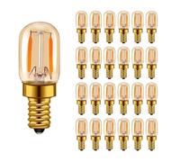 JrEam Ampoule à Filament LED T22 12V 24V, Douille E14 E12 1W, éclairage de Camping-Car, Remplacement 10W, 25 pièces(24V,T22G LED Bulb_E14_NO_1W)