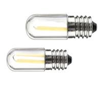 JrEam Ampoule LED E12 E14, Variable 110V 220V 4W, Filament COB for Lustre, Remplacement 30W(Warm White,E12_220V_Yes_2W)