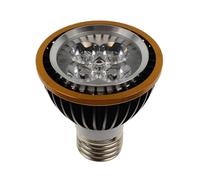 JrEam Spot LED PAR20, Ampoules E27 GU10 GU5.3 3x3w 4x3w 5x3w, Lampes P20 à intensité Variable(Black,Cold White_E27_NO_15W)
