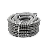 JrEam Tuyau d'aspirateur intérieur 28mm extérieur 34mm, pailles à Soufflet, Tuyau fileté d'usine, Tube d'aspirateur Souple, pièces de Rechange (Color : Black-5m)