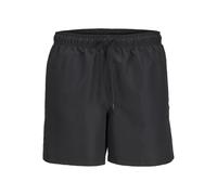 Jrebhawaii Short de Bain uni, Noir, L