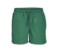 Jrebhawaii Short de Bain uni, Vert Sapin, L