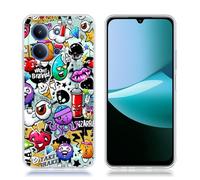 jrester Coque pour Xiaomi Redmi 15C 4G/5G/Poco C85 EU Version（Pas pour Global Version）, Souple TPU, Antichoc et Antijaune Housse pour Xiaomi Redmi 15C 4G/5G/Poco C85 - Coloré