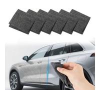 JRILUO 6PCS Nano Sparkle Cloth, Efface Rayures Chiffon Voiture, Nano Magic Cloth Efface Rayure Voiture Réparer, Chiffon Multifonction pour Polissage de Surface, Réparation Efficace des éraflures