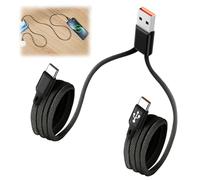 JRILUO Câble Charge Rapide 2 IN 1 USB Vers Double Typ-C, 3 A Nylon 1,2 m, Adaptateur Multi Typ-C iPad Pro Air Android, Splitter Chargeur Double Port USB Vers Typ-C