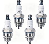 JRISBO Bougie Allumage pour NGK BPMR7A, Champion RCJ6Y, Bosch WSR6F, Torch L7RTC et Plus, L7T Bougie Tondeuse Compatible avec STIHL Débroussailleuses Des Centaines de Modèles