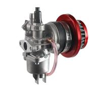 JRL Carburateur avec filtre à air pour moto mini 43cc 47cc 49cc 2 temps ATV quad go-kart moto tout-terrain pocketbike rouge
