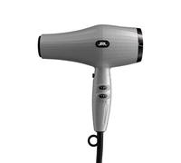 JRL Diamant Tondeuse à Cheveux Professionnelle Barbier Tondeuse Sèche-Cheveux Vortice Kit Coiffeur Noir Professionnel Barbier Accessoires (Diamante Forte Pro Lite - Argent)