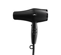JRL Diamant Tondeuse à Cheveux Professionnelle Barbier Tondeuse Sèche-Cheveux Vortice Kit Coiffeur Noir Professionnel Barbier Accessoires (Diamante Forte Pro Lite - Noir)
