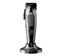 JRL Diamante Professional Clipper & Tondeuse Combo - Tondeuse professionnelle et tondeuse de contours, moteur sans balais, lames de précision, sans fil, kit de barbier et coiffeur (Diamante-C-Noir-2)