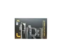JRL Ensemble tondeuse à cheveux et tondeuse professionnelle sans fil avec technologie de moteur adaptatif Smart-Clip™ pour éviter les accrocs et le calage, kit de coupe de cheveux de barbier série