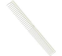 JRL J306 Long Round Tooth Comb 9" Blanc