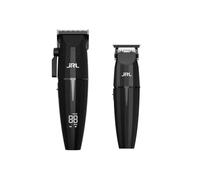 JRL Onyx Collection Combo Kit, Tondeuse Professionnelle, Lame Onyx EZ-GAP pour Zéro Écart, Couleur Noir Onyx, Batterie Li-ION