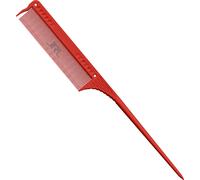 JRL Peigne à queue à dents fines 8,5" Rouge