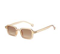 JRLLFD Lunettes de soleil rectangulaires pour femmes, verres dégradés, verres UV400 (4)