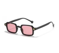 JRLLFD Lunettes de soleil rectangulaires pour femmes, verres dégradés, verres UV400 (8)