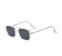 JRLLFD Lunettes de Soleil Rétro Steam Punk Lunettes Dégradées Creux Léopard Bleu Lunettes de Soleil Hommes Femmes Nuances, 5, Taille Unique