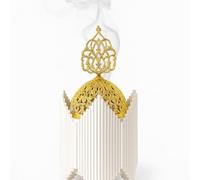 JRose Collections Ensemble brûleur d'encens en bois qualité supérieure brûleurs Bakhour - Décoration d'intérieur en bois brûler tous les types maison (encens/charbon) JR23080 (encens/charbon) JR23080