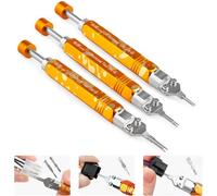 JRready Kit d’outils de déverrouillage Mini-Fit Jr 3 pièces, pour Molex Micro Fit, outil de débosselage pour réparation informatique, kit d’outils de déconnexion pour terminaux Molex MX3.0 mâle