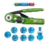 JRready ST2181 NEW-AS2G M22520/2-01 Kit de sertissage avec 8 positionneurs et calibre G125 pour le contact solide des connecteurs miniatures dans les systèmes électroniques 20-32AWG