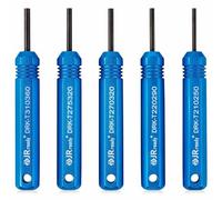 JRready ST5228 Kit d'outils d'extraction pour connecteurs à broches et douilles JST/AMP .157,5 cm/Molex .157,5 cm et 0,236,2 cm, connecteur mâle et femelle 5 pièces tailles