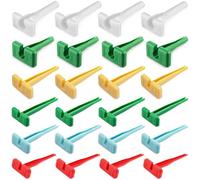 JRready ST5339 Kit de débrochage DEUTSCH, Removal Tool Set de 24 outils en plastique pour contacts de tailles 4/8/12/16/20, 6-22 AWG selon l’outil, DT/DTM/DTP/HD/HDP/DTHD/Jiffy Splice