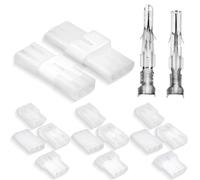 JRready ST6497 Kabel Steckverbinder Kit, Standard.093“ 2/3/6/9 Polig Flachsteckhülsen 14-20 AWG