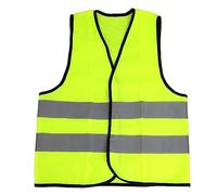 JRSHIRLEYLTD Gilet de sécurité pour enfants, gilet de sécurité réfléchissant, léger, pour l'école, le sport, les garçons et les filles, vert, taille unique