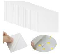 JRSHIRLEYLTD Lot de 15 patchs de réparation gonflables imperméables en vinyle transparent pour piscine gonflable, bouée, matelas gonflable