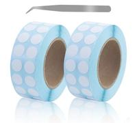 JRSHIRLEYLTD Lot de 6000 autocollants de peinture diamant avec pince incurvée, accessoires de peinture diamant