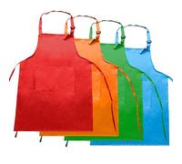 JRSHIRLEYLTD Set de 4 tabliers, tabliers d'artistes pratiques, tablier de cuisine réglable avec poche mit cuisiner, peindre, faire de la pâtisserie, les adolescents, Jugendliche, Enthusiasten