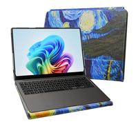 JRTAL Housse pour Samsung Galaxy Book 5 360 15 NP750QHAA/Galaxy Book4 Edge 15 NP750XQAA/Chromebook Plus XE550XGAA/Book4 360 15 NP750QGKA Ordinateur Portable,Starry Night