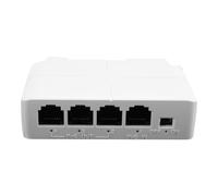 Jrudjsnhhty 1 extension PoE 4 ports 1 à 3 ports passive cascadable IEEE802.3Af 100 Mo pour transmission IP Répéteur Commutateur NVR IP
