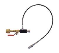 Jrudjsnhhty Adaptateur convertisseur de recharge de CO2 à connecter au cylindre de crème fouettée, CGA320 à M11X1, facile à utiliser