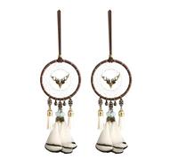 Jrudjsnhhty Attrape-rêves de voiture à suspendre - Pièces de rechange - Accessoires de rétroviseur - Accessoires pour décorations esthétiques