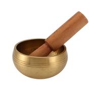 Jrudjsnhhty Bol de méditation tibétain en bronze fabriqué à la main pour la guérison et la pleine conscience