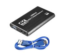Jrudjsnhhty Carte de capture vidéo 4 K USB 3.0 1080p 60 fps appareil de capture de jeu
