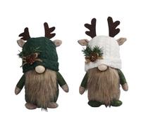 Jrudjsnhhty Chapeau de bois de nain décoratif sans visage pour décoration de table ou de fête