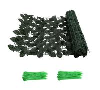 Jrudjsnhhty Clôture murale artificielle extensible pour clôture, feuille, convient pour la maison, le jardin