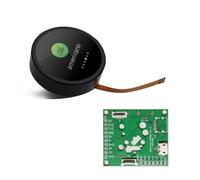 Jrudjsnhhty ESP32-C3 Carte de développement LVGL écran rotatif 1,3" 240 x 240 Bouton poussoir UART Écran intelligent LCD TFT Module Noir