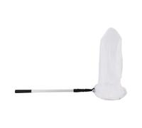 Jrudjsnhhty Filet de pêche en nylon avec poignée télescopique pour adultes et enfants, extensible de 94 cm à 172 cm.
