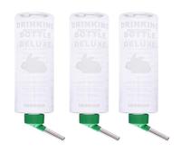 Jrudjsnhhty Fontaine à boire automatique pour petits animaux 1000 ml Bouteille d'eau à suspendre Convient aux mangeoires d'Inde Vert