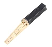 Jrudjsnhhty Jauge d'épaisseur de vernier en forme de coin de 0,2 mm - Outil de mesure de planéité - Outil de mesure de planéité - Outil de mesure de la planéité - Outil de mesure de la planéité